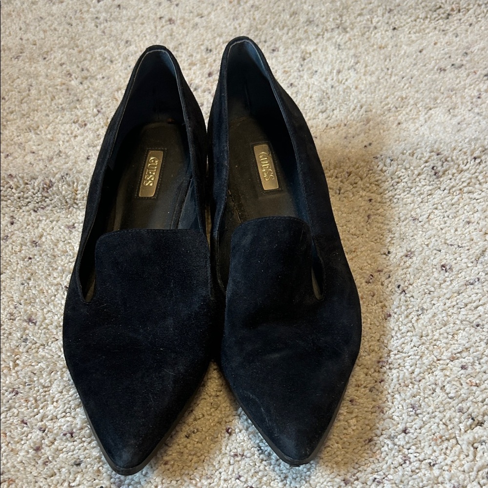 Guess Women's Elegant Black Loafers